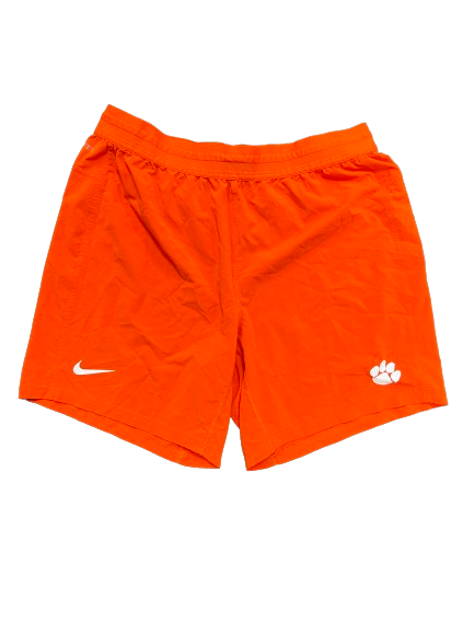 Andrew Mukuba Clemson Football Team Issued Workout Shorts (Size L)