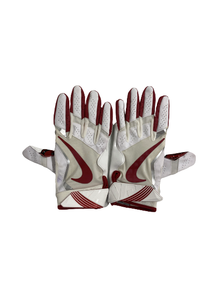 Arkansas Football Player-Exclusive Gloves (Size XL)
