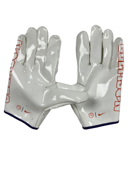 Andrew Mukuba Clemson Football Player Exclusive Gloves (Size L)
