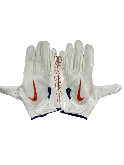Andrew Mukuba Clemson Football Player Exclusive Gloves (Size L)