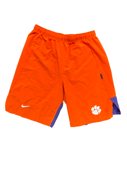 Andrew Mukuba Clemson Football Team Issued Workout Shorts (Size M)