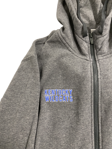 CJ Fredrick Kentucky Basketball Player-Exclusive Zip-Up Jacket (Size L)