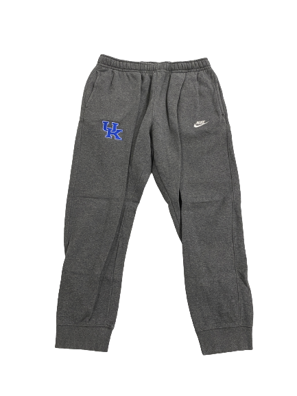 CJ Fredrick Kentucky Basketball Team-Issued Sweatpants (Size L)