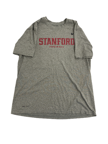 Elijah Higgins Stanford Football Team-Issued T-Shirt (Size XL)