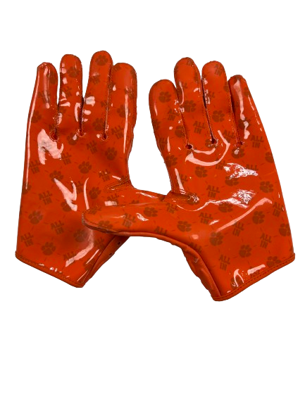 Andrew Mukuba Clemson Football Player Exclusive Gloves (Size L)