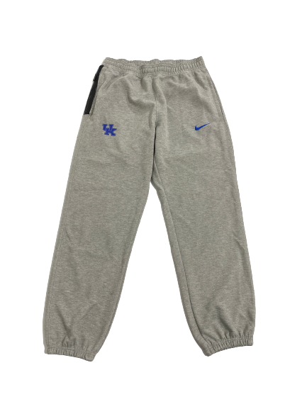 CJ Fredrick Kentucky Basketball Team-Issued Sweatpants (Size L)