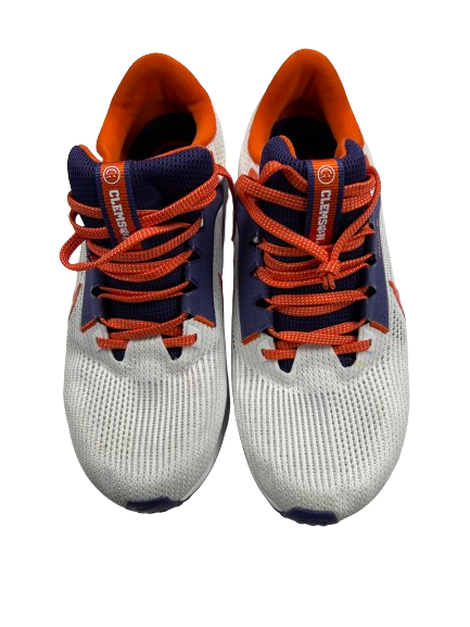 Andrew Mukuba Clemson Football Team Issued NIKE PEGASUS 40 Shoes (Size 9.5)