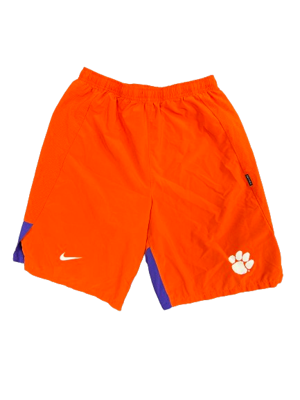 Andrew Mukuba Clemson Football Team Issued Workout Shorts (Size M)