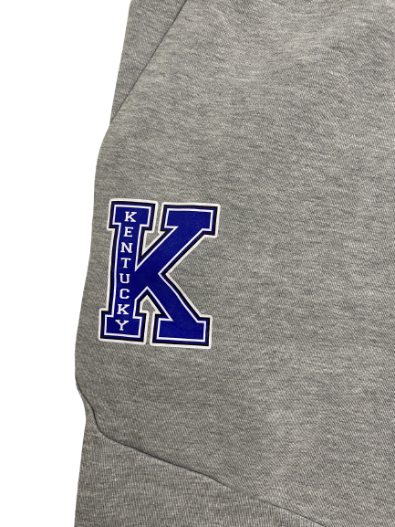 CJ Fredrick Kentucky Basketball Player-Exclusive THROWBACK Nike Tech Sweatpants (Size L) *RARE*