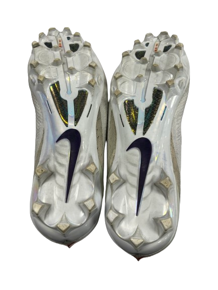 Andrew Mukuba Clemson Football Player Exclusive Nike Vapor Worn Cleats (Size 9.5)
