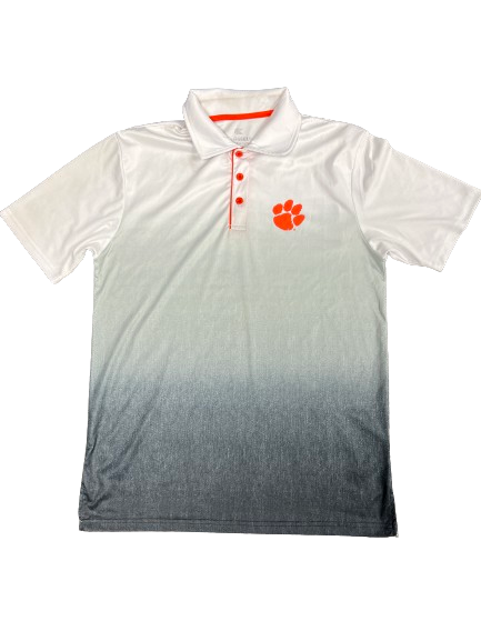 Andrew Mukuba Clemson Football Team Issued Polo Shirt (Size M)