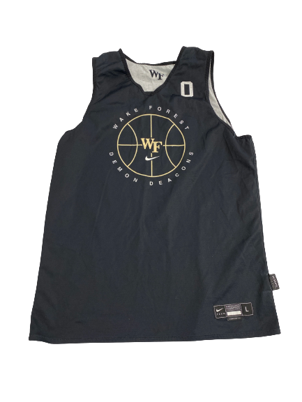 Lucas Taylor Wake Forest Basketball Player-Exclusive Practice Jersey (Size L)