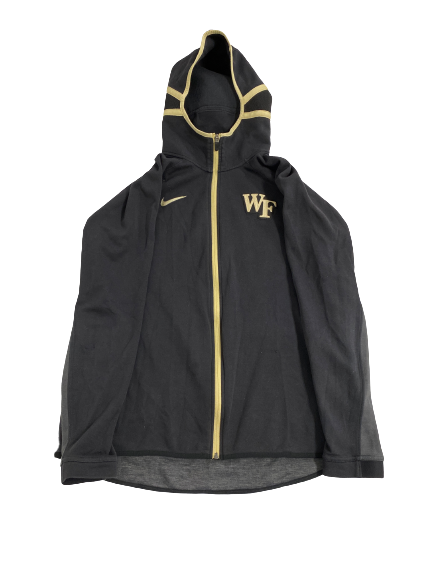 Lucas Taylor Wake Forest Basketball Team-Issued Zip-Up Jacket (Size L)