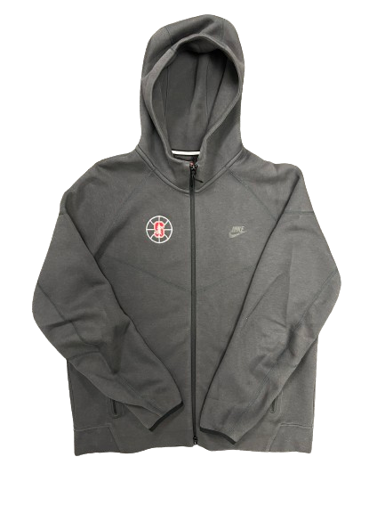 James Keefe Stanford Basketball Player Exclusive Premium Zip-Up Jacket (Size XL)