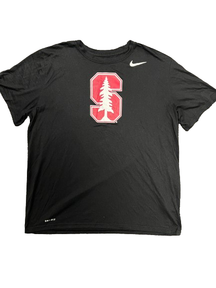 James Keefe Stanford Basketball Team Issued Workout Shirt (Size XL)