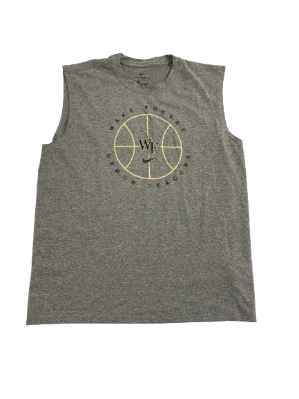 Lucas Taylor Wake Forest Basketball Team-Issued Tank (Size L)