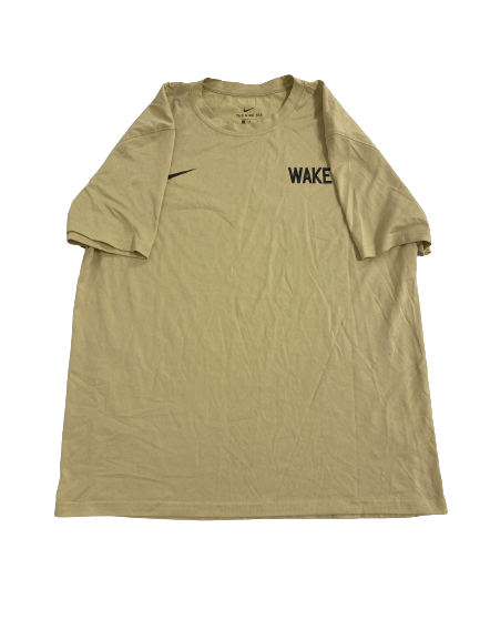 Lucas Taylor Wake Forest Basketball Team-Issued T-Shirt (Size L)