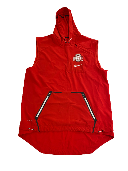 Musa Jallow Ohio State Basketball Player-Exclusive Sleeveless Windbreaker (Size LT)