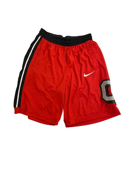 Musa Jallow Ohio State Basketball Player-Exclusive Shorts (Size L)