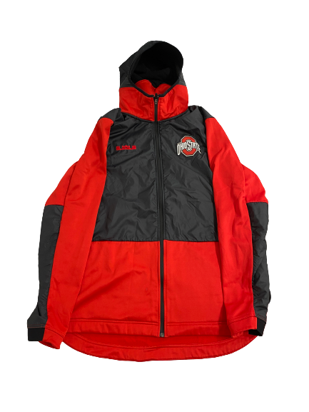 Musa Jallow Ohio State Basketball Player-Exclusive "LeBron" Zip-Up Jacket (Size XLT)