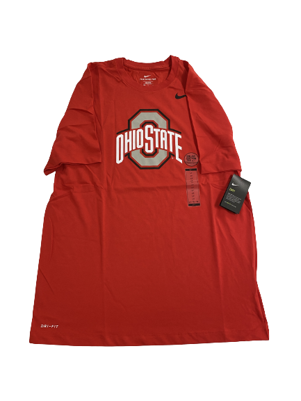 Musa Jallow Ohio State Basketball Team-Issued T-Shirt (Size LT) - New with Tags
