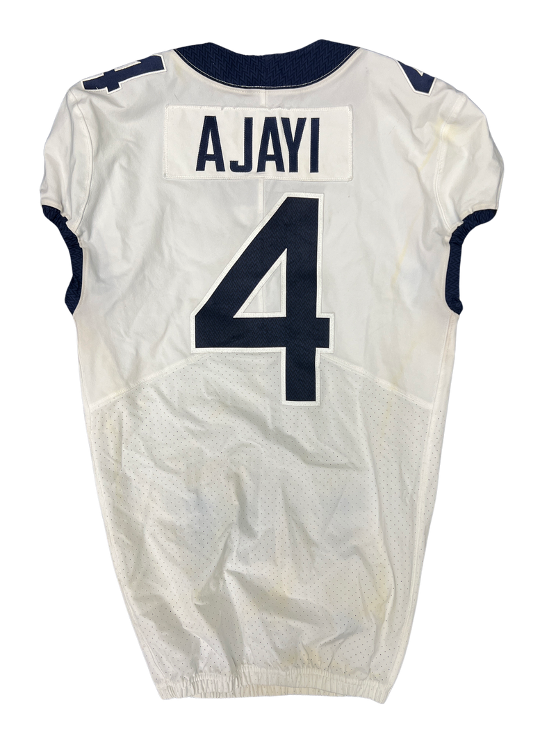 Rashad Ajayi West Virginia Football Game Worn Jersey (Size 40)
