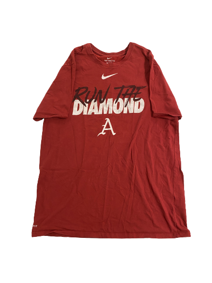 Connor Noland Arkansas Baseball Team-Issued T-Shirt (Size XL)