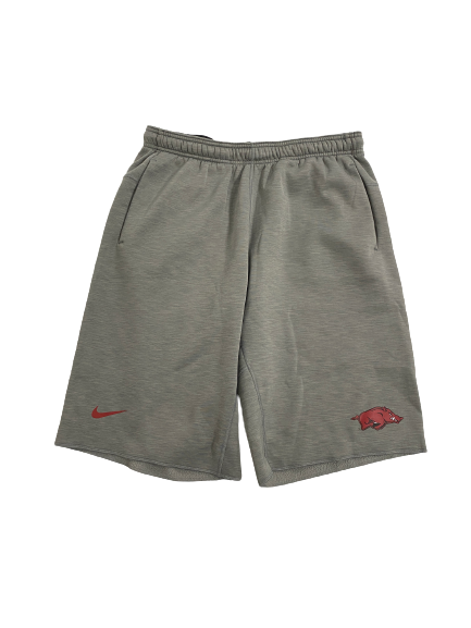 Connor Noland Arkansas Baseball Player-Exclusive Sweat Shorts (Size L)