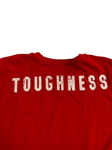 Musa Jallow Ohio State Basketball Player-Exclusive "SET THE RULES" Pre-Game Warm-Up Shirt With 