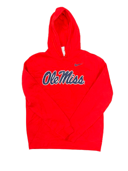 Larry Simmons Ole Miss Football Team Issued Sweatshirt (Size M)