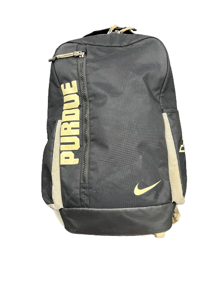 TJ Sheffield Purdue Football Team Issued Travel Backpack