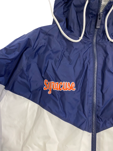 John Bol Ajak Syracuse Basketball Player-Exclusive Windbreaker Jacket (Size XL)