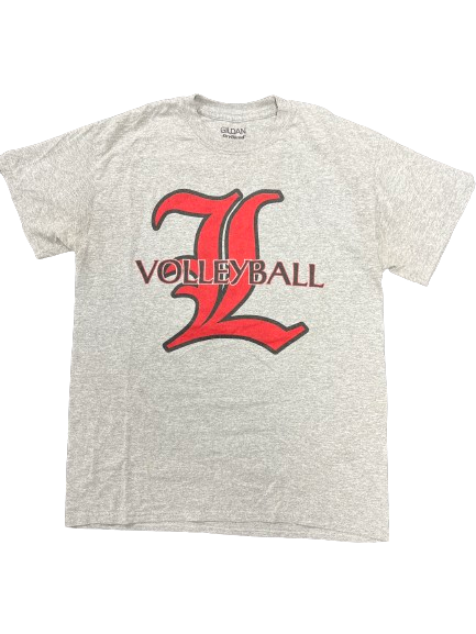 Paige Morningstar Louisville Volleyball Team-Issued T-Shirt (Size M)