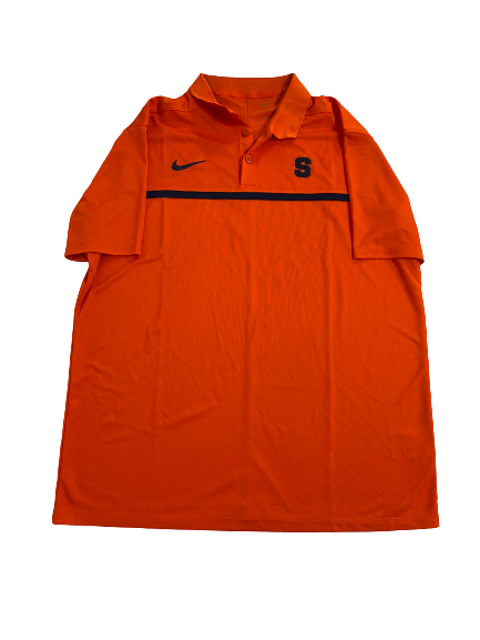 John Bol Ajak Syracuse Basketball Team-Issued Polo Shirt (Size L)