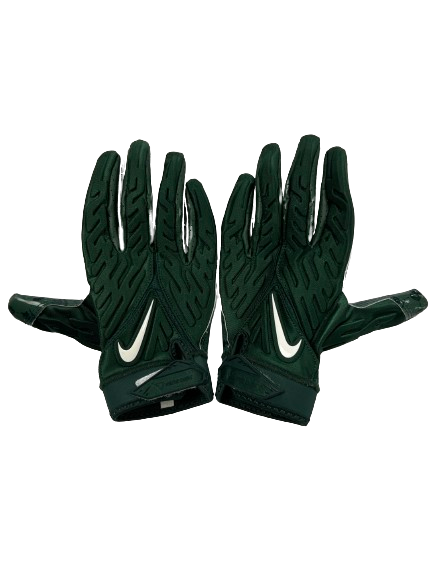 Tyrell Henry Michigan State Football Player Exclusive Gloves (Size XL)