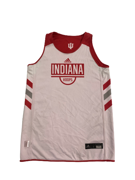 Race Thompson Indiana Basketball SIGNED Player Exclusive Reversible Practice Jersey (Size L)