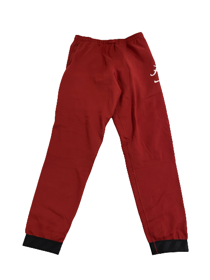 Tyler Barnes Alabama Basketball Team-Issued Sweatpants (Size XLT)
