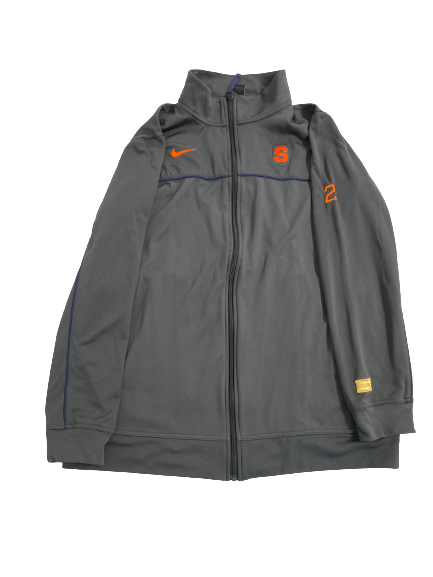 John Bol Ajak Syracuse Basketball Player-Exclusive Zip-Up Jacket With 