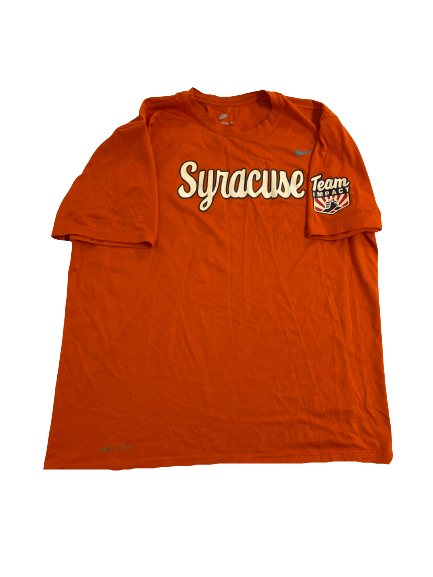John Bol Ajak Syracuse Basketball Player-Exclusive T-Shirt (Size XL)