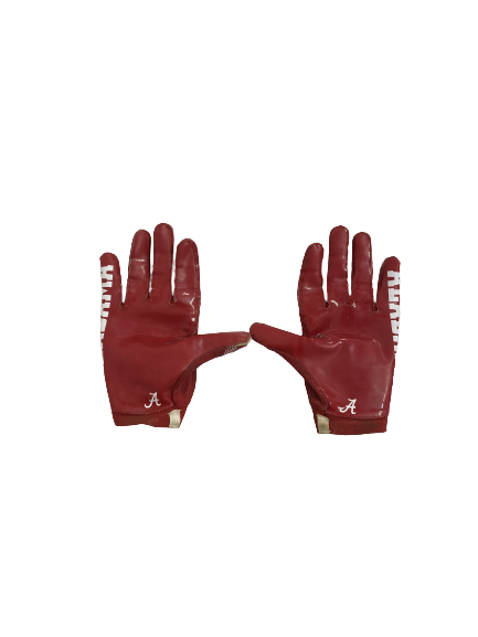 Byron Young Alabama Football Player-Exclusive Gloves (Size XL)