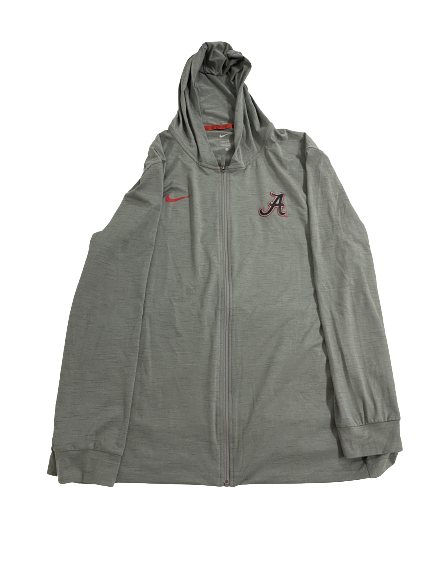 Byron Young Alabama Football Team-Issued Zip-Up Jacket (Size XXL)