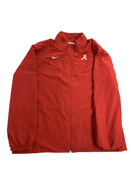 Byron Young Alabama Football Team-Issued Zip-Up Jacket (Size XXL)