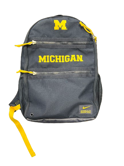 Lavert Hill Michigan Football Player Exclusive Student-Athlete Travel Backpack