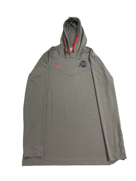 Sean McNeil Ohio State Basketball Team-Issued Performance Hoodie (Size LT)