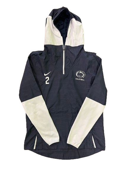 Maddy Bilinovic Penn State Volleyball Player Exclusive Quarter-Zip Jacket with 