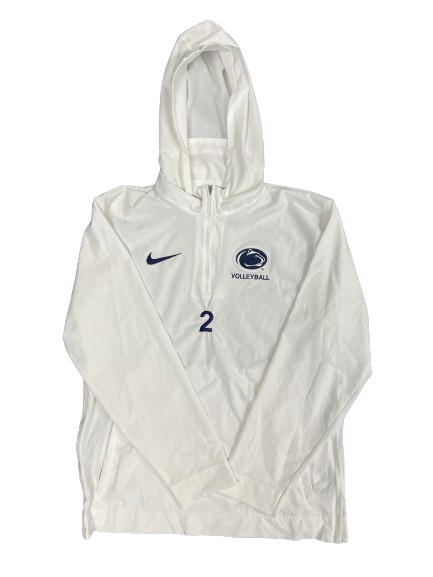 Maddy Bilinovic Penn State Volleyball Player Exclusive Quarter-Zip Hoodie with 