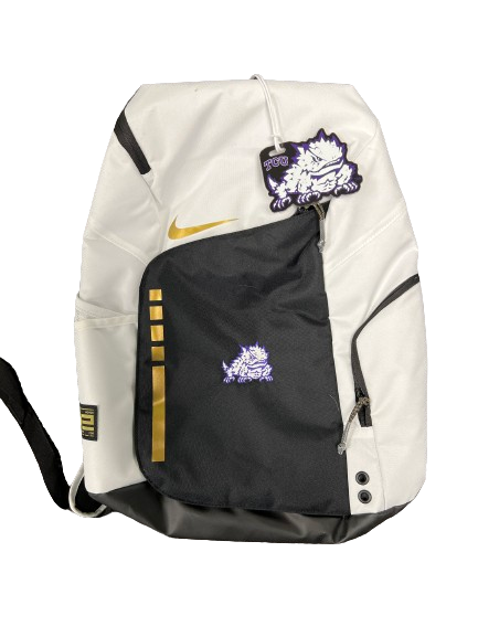 black and gold nike elite backpack Chandler Morris TCU Football Player Exclusive NIKE ELITE Backpack WITH –  The Players Trunk