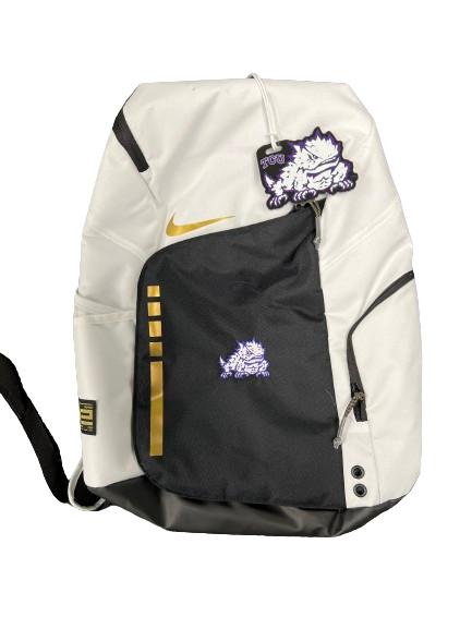 Chandler Morris TCU Football Player Exclusive NIKE ELITE Backpack WITH Travel Tag