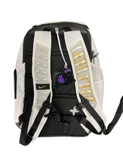 Chandler Morris TCU Football Player Exclusive NIKE ELITE Backpack WITH Travel Tag