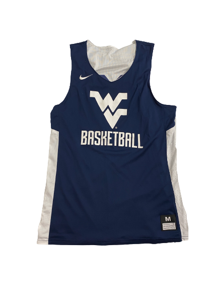 Sean McNeil West Virginia Basketball Player-Exclusive Reversible Practice Jersey (Size M)